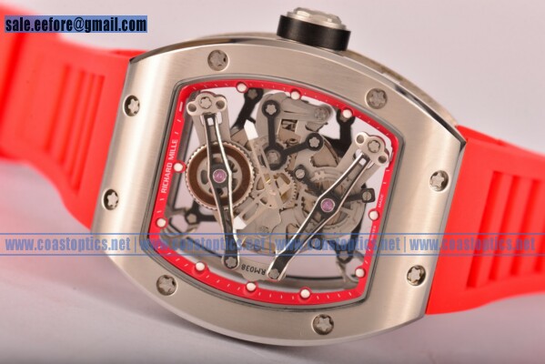 Richard Mille Best Replica RM 038 Watch Steel - Click Image to Close